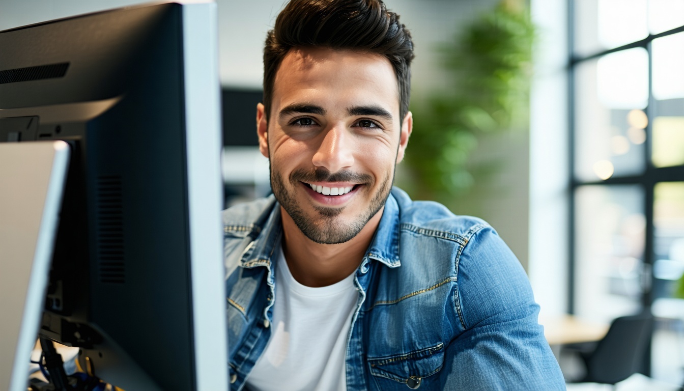 young hr professional