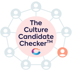 The Culture-Candidate Checker Logo - white bg