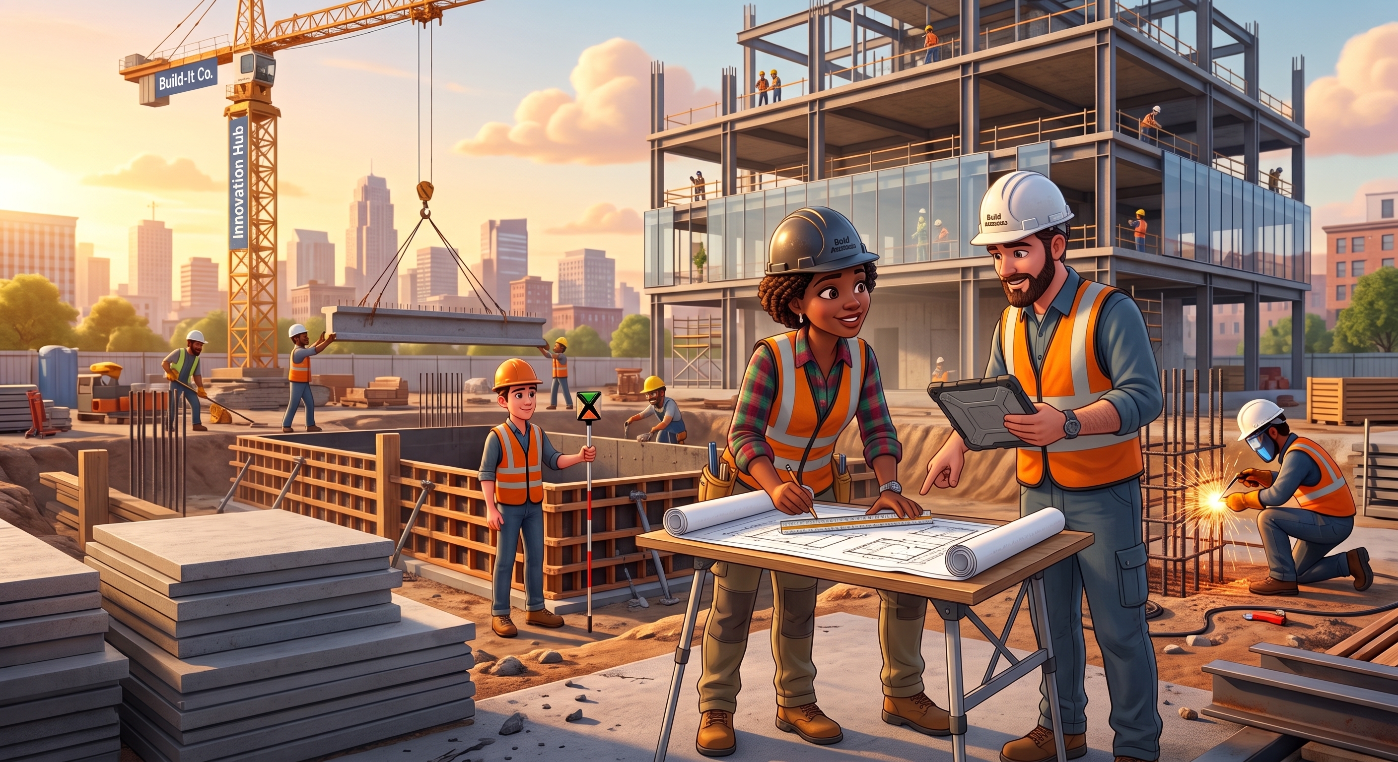 Architect at work