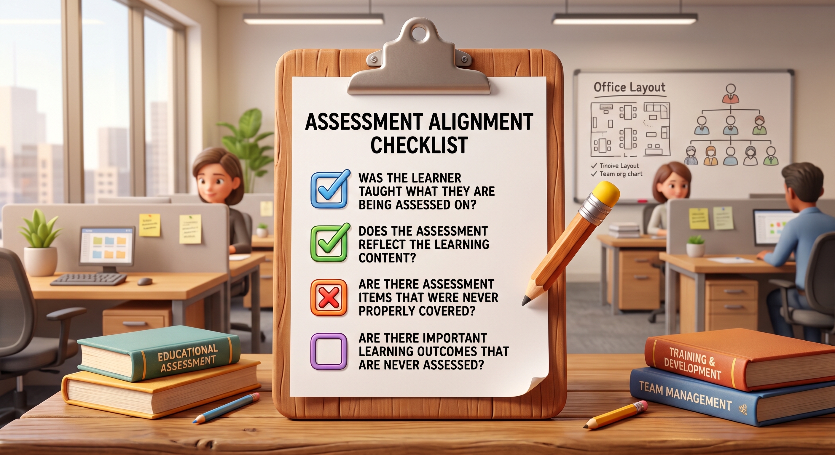 assessment alignment checklist