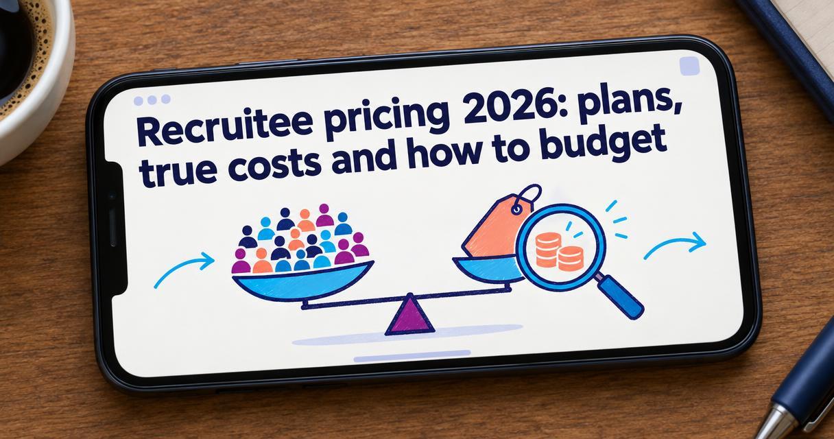 Recruitee pricing 2026: plans, true costs and how to budget