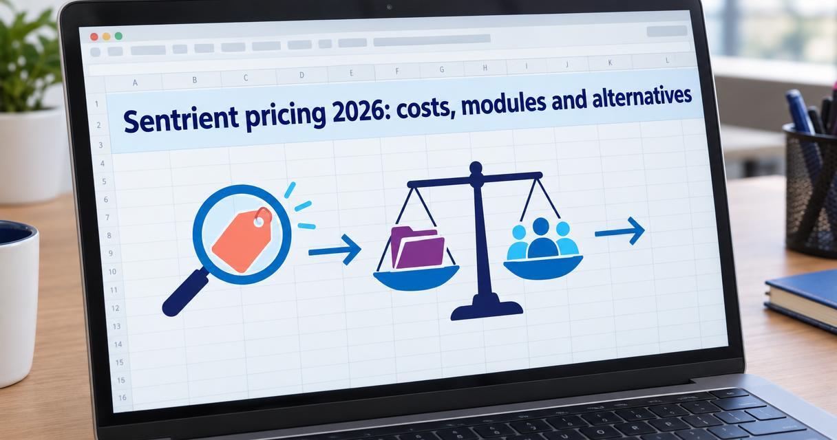 Sentrient pricing 2026: costs, modules and alternatives