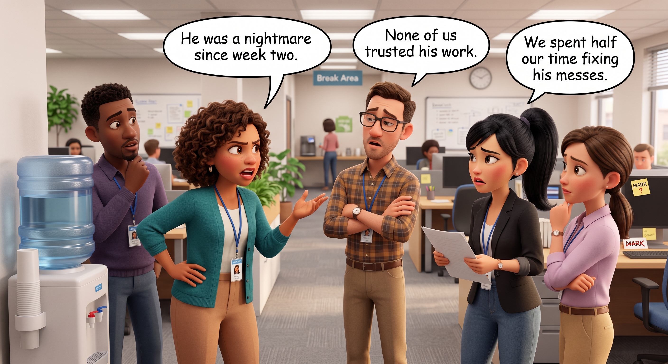 officemates complaining
