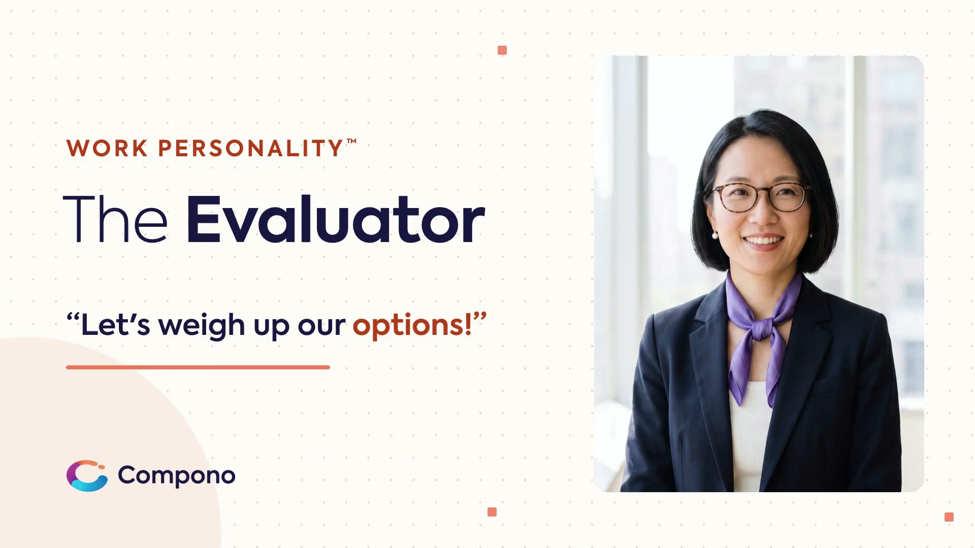 The Evaluator Work Personality, explained in 90 seconds