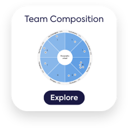Compono team composition wheel mapping work personalities across a team