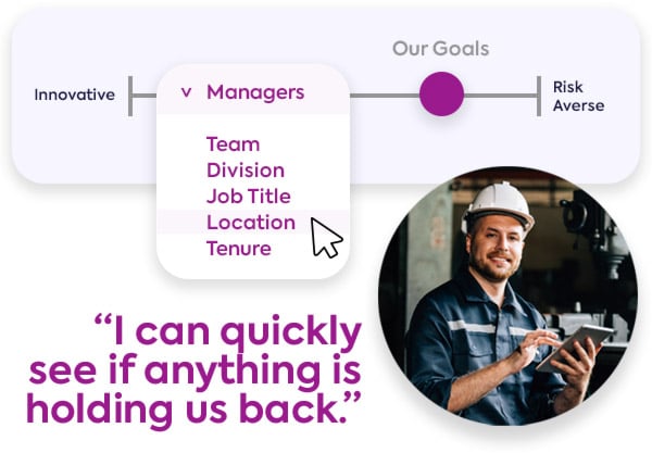 Quote: I can quickly see if anything is holding us back.