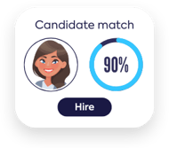 Compono Hire candidate match card