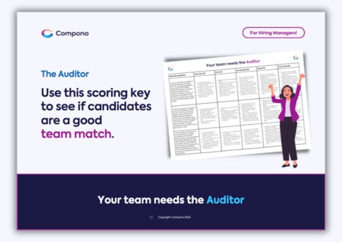 Download a scoring key for the Auditor