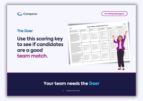 Download a scoring key for the Doer