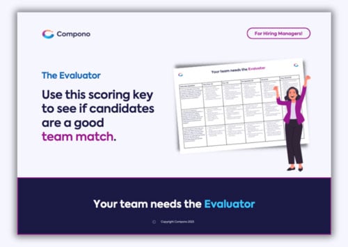 Download a scoring key for the Evaluator