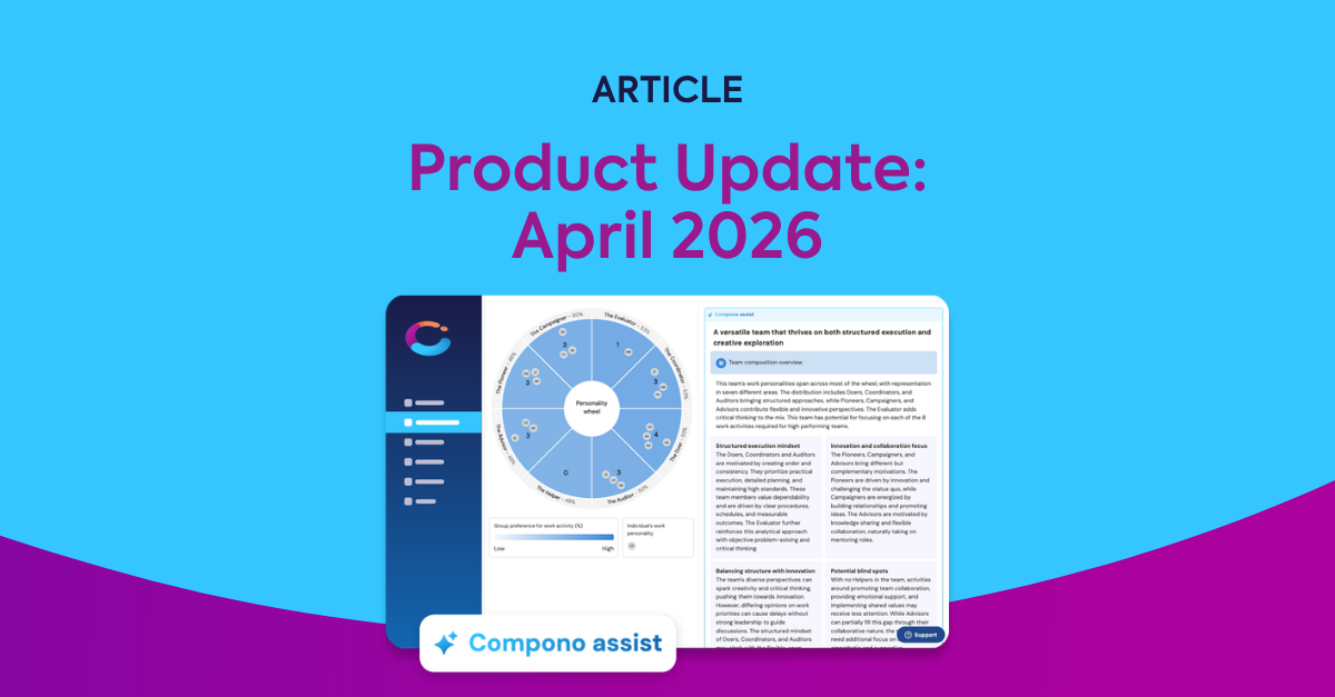 Product Update April 2026