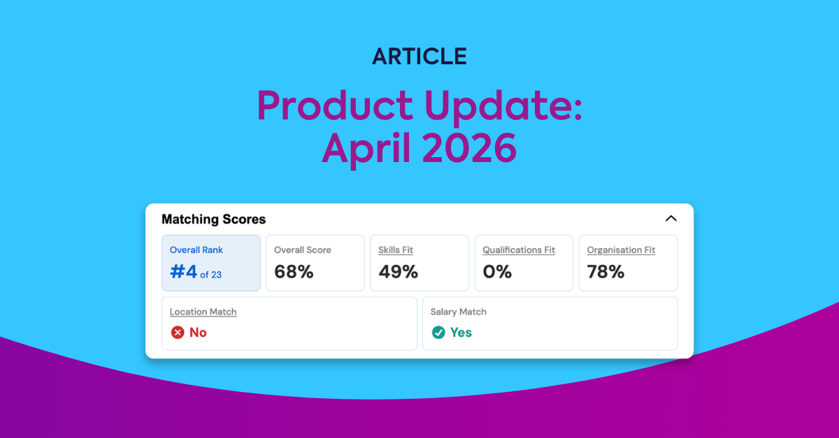 Product Update April 2026