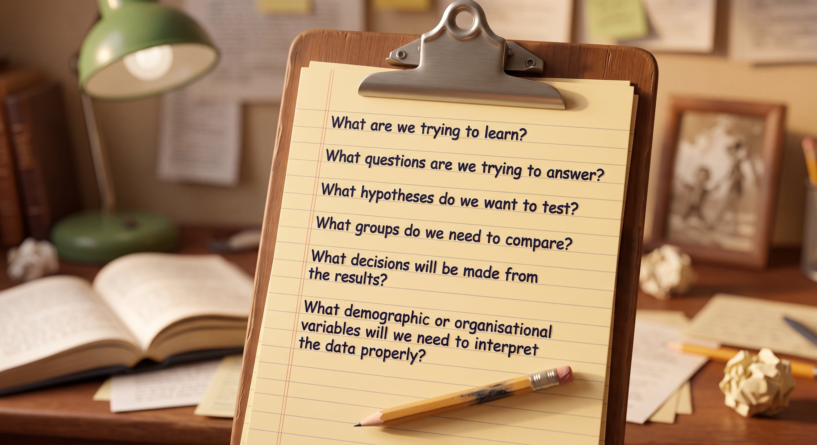 The Forgotten Half of Assessment Design: Designing for the Data You Actually Need