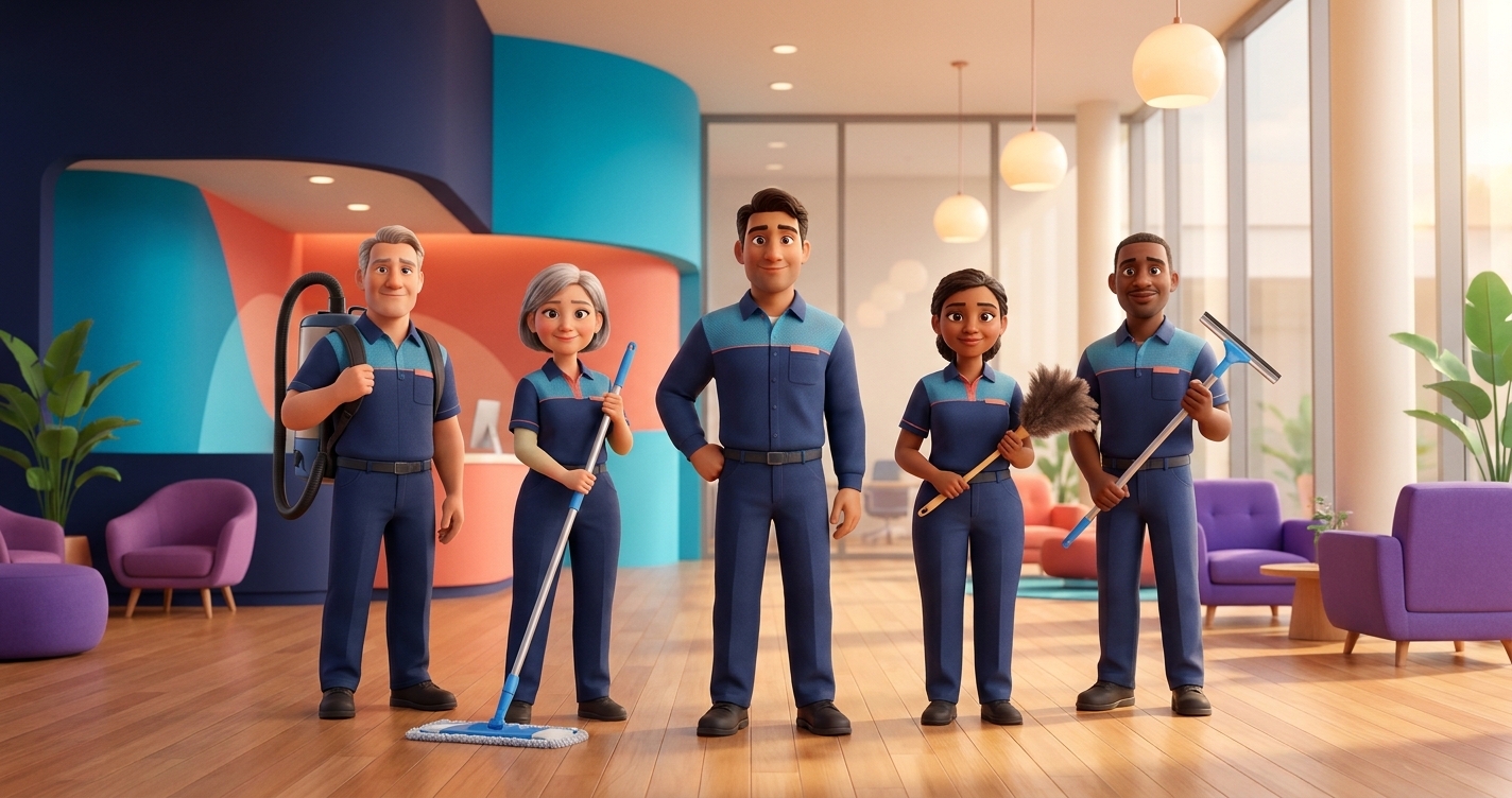 How does behavioural hiring work in cleaning companies