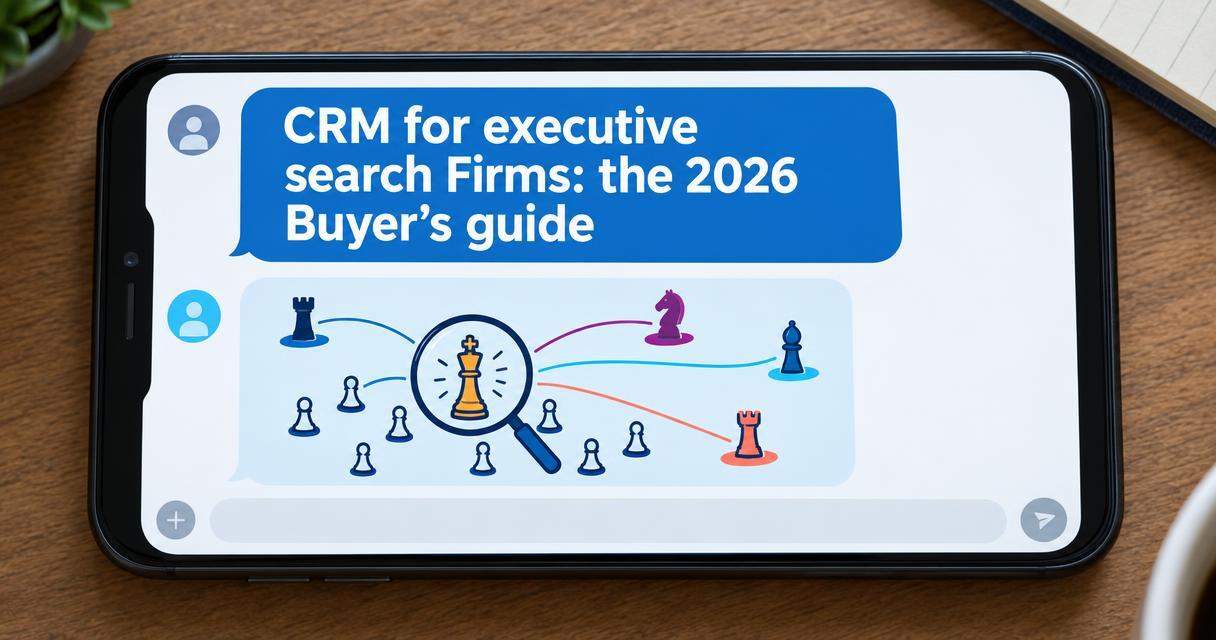 CRM for executive search Firms: the 2026 Buyer's guide