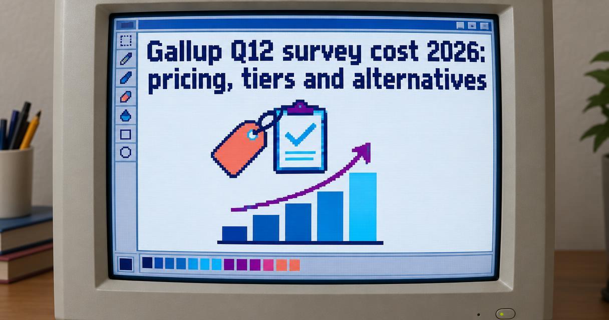 Gallup Q12 survey cost 2026: pricing, tiers and alternatives