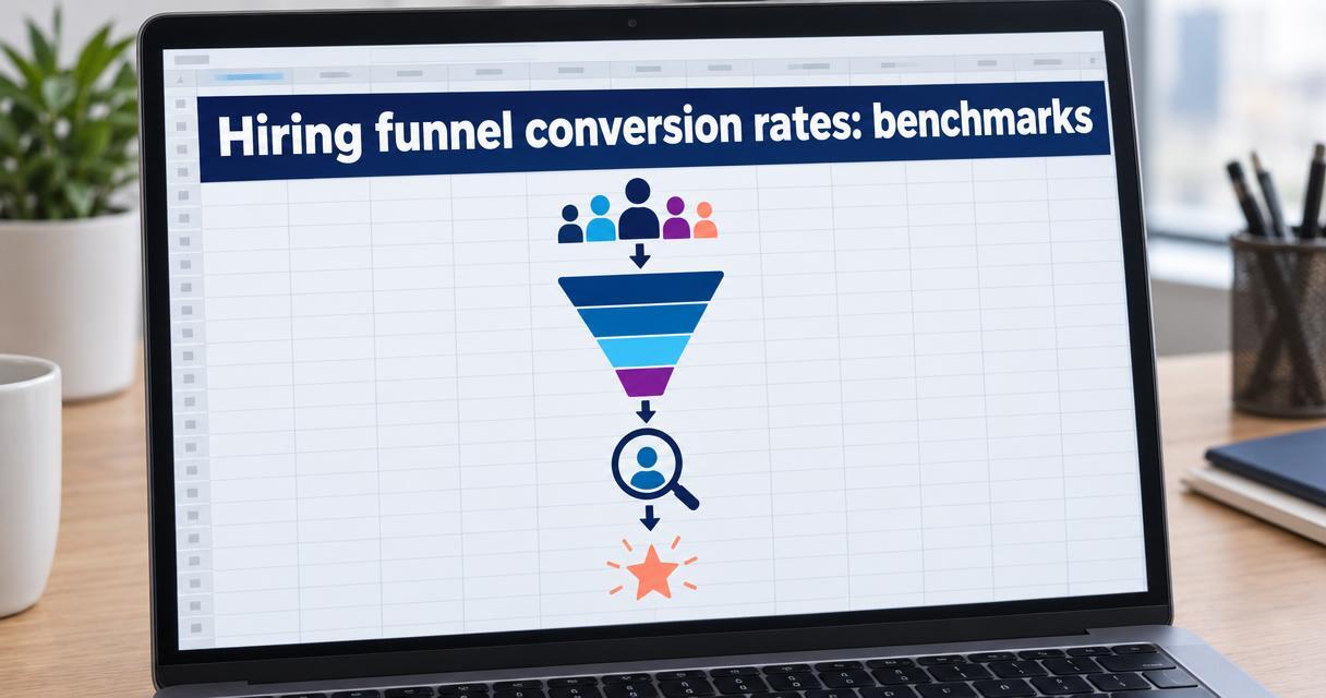 Hiring funnel conversion rates: benchmarks
