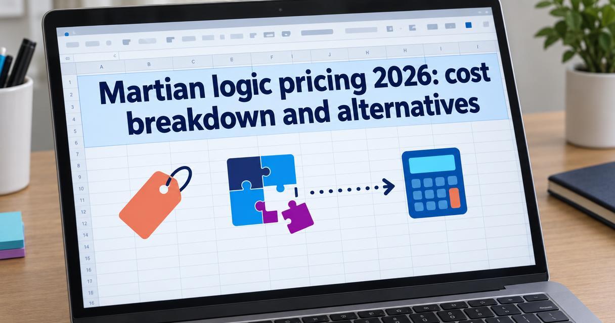 Martian logic pricing 2026: cost breakdown and alternatives