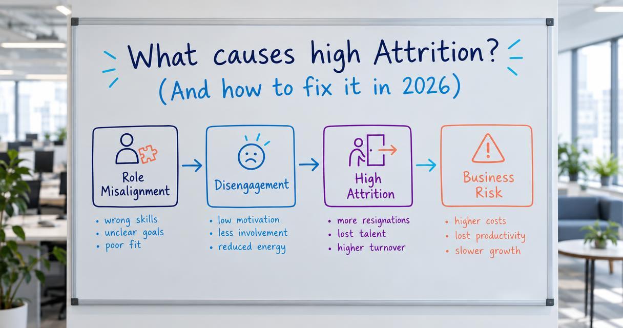 What causes high Attrition? (And how to fix it in 2026)