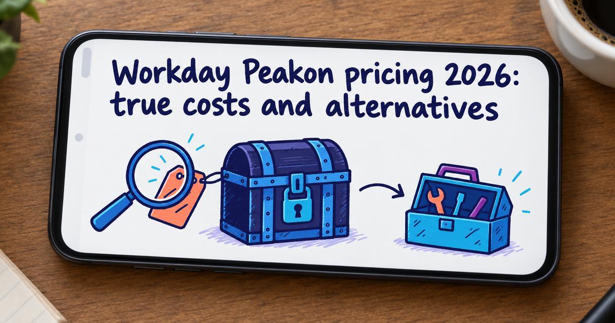 Workday Peakon pricing 2026: true costs and alternatives