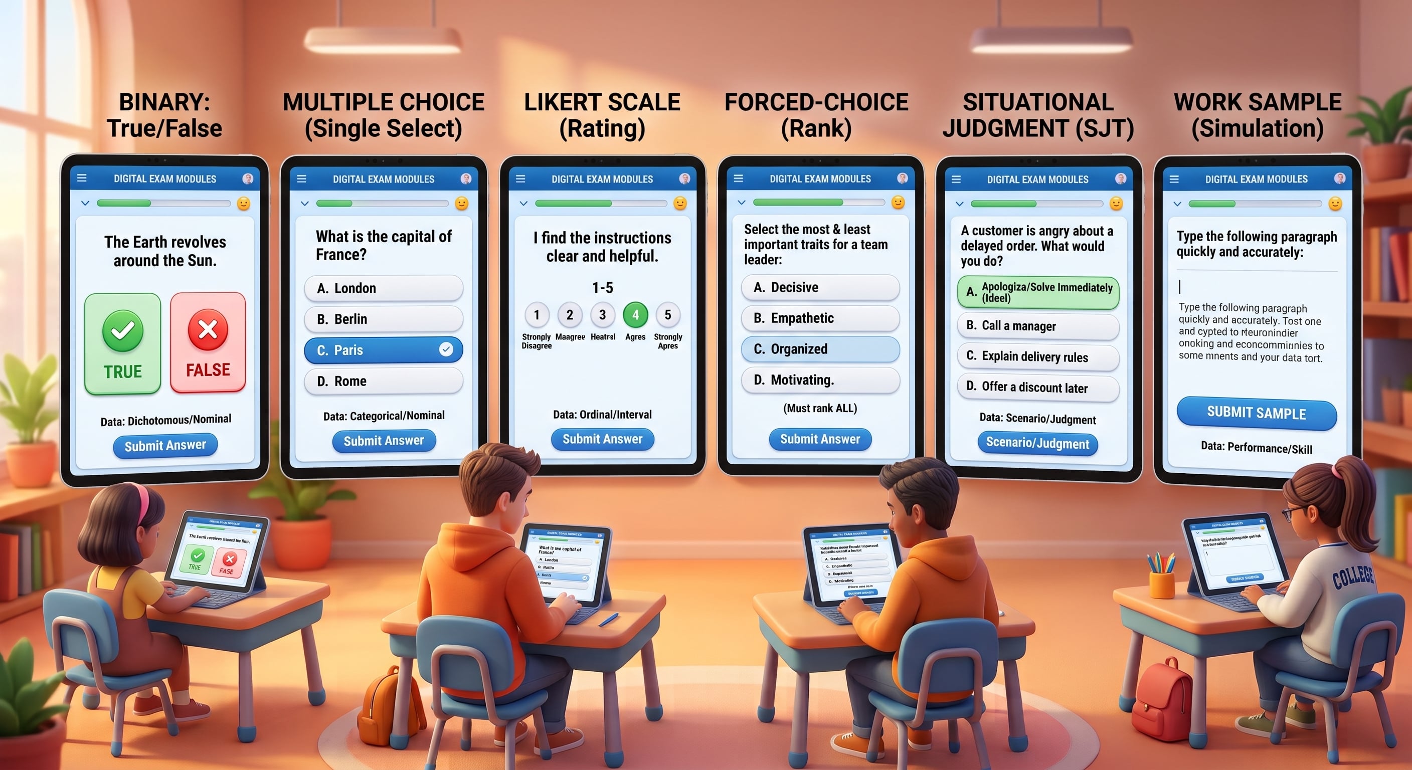 Assessment Design Matters: Choosing the Right Question Type for the Decision You Need to Make