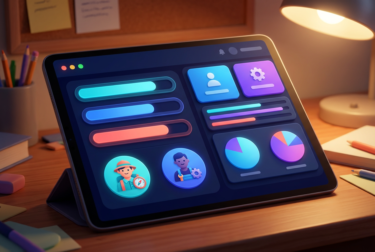 Section 2 illustration for How an adaptive learning platform personalises team development