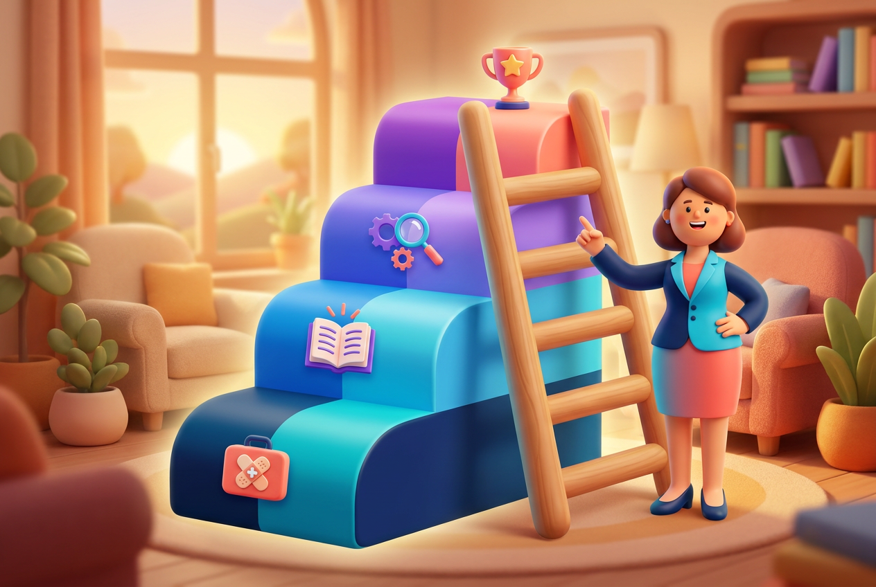 Section 1 illustration for How proficiency levels work in childcare providers