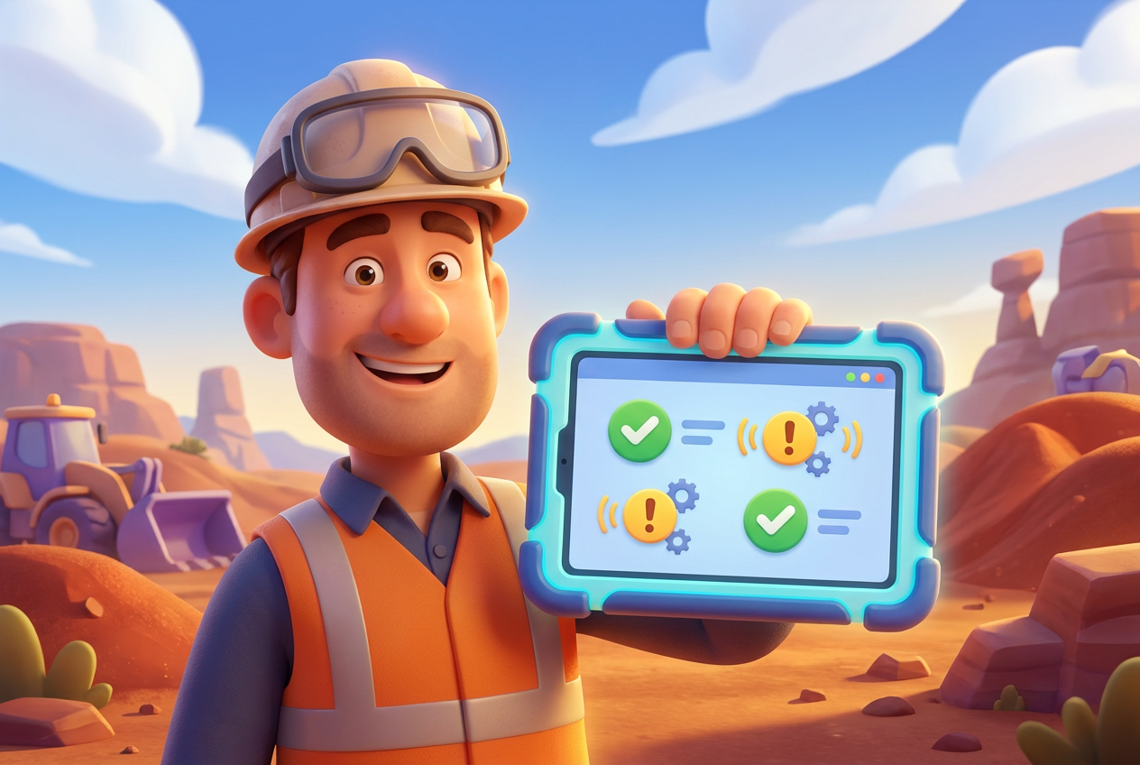 Section 1 illustration for How a competency framework builder works in mining