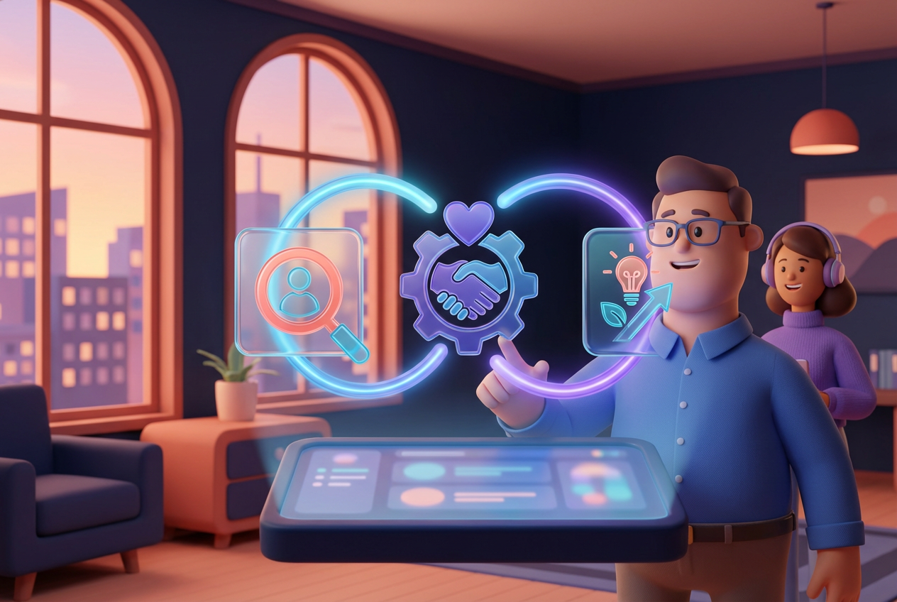 Section 2 illustration for Future of HR technology and the rise of workforce intelligence