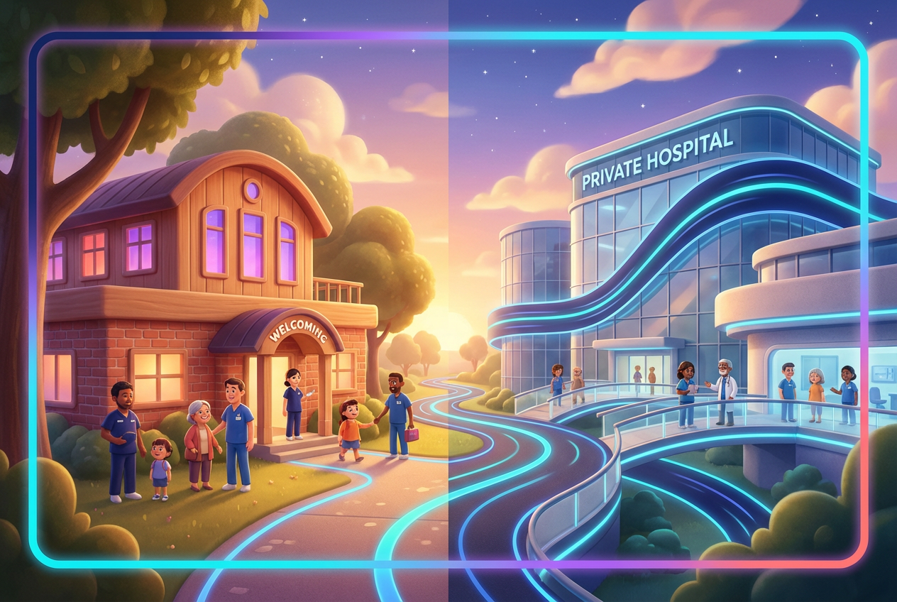 Section 1 illustration for Best approach to hiring in community and private hospitals