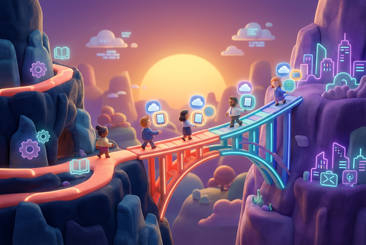 Section 1 illustration for How to choose a reskilling platform for your team