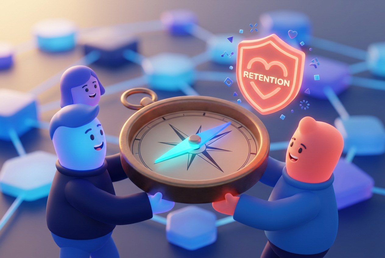 Section 2 illustration for How to reduce turnover and build a high-performing team