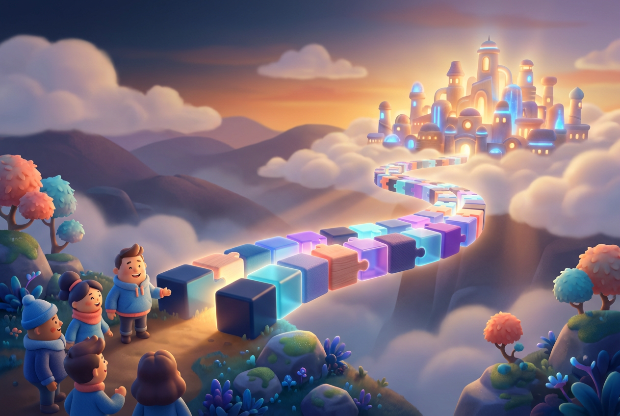 Section 1 illustration for Learning pathways software: building a future-ready workforce