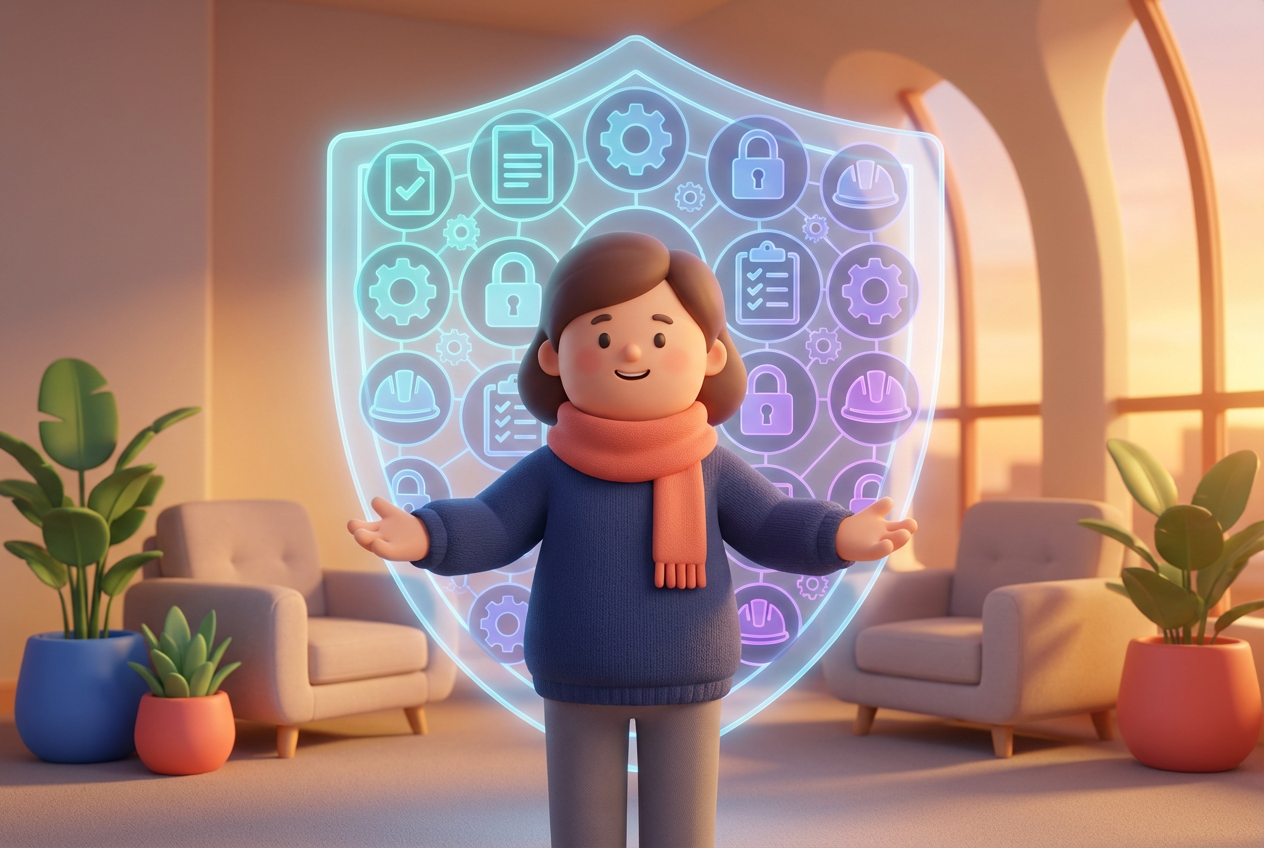 Section 1 illustration for Sentrient compliance review: managing risk in modern teams