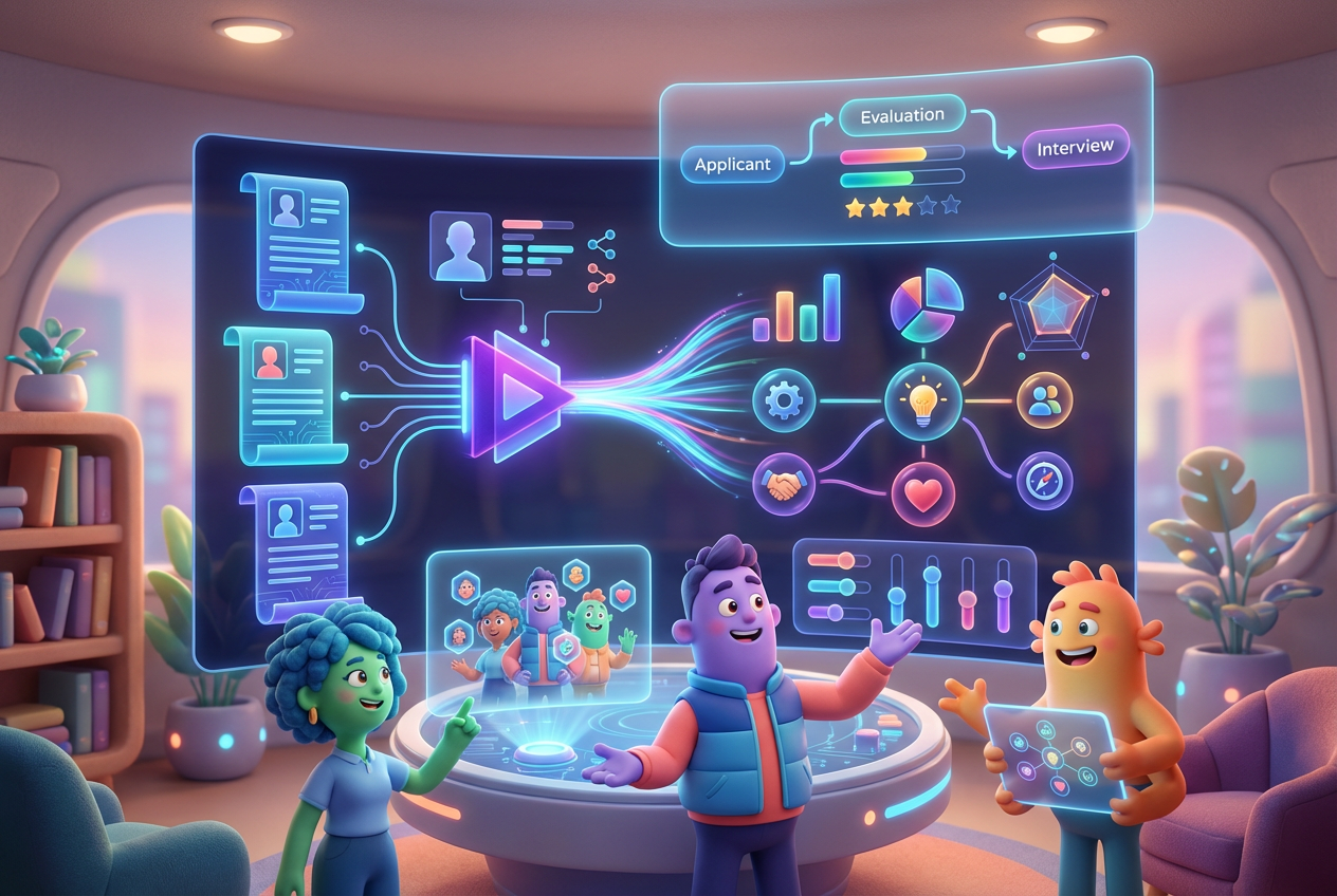 Section 2 illustration for How to scale recruitment with volume hiring assessments