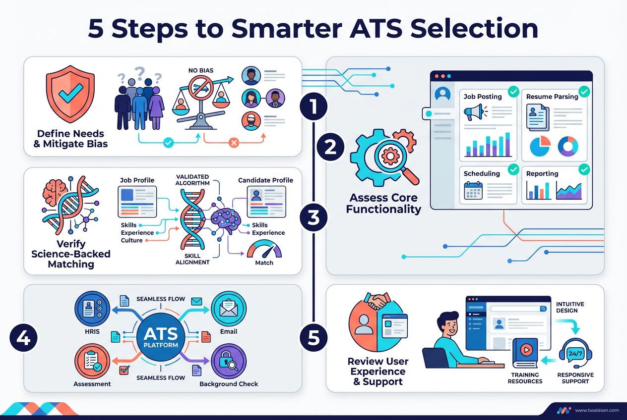 Infographic: 5 Steps to Smarter ATS Selection