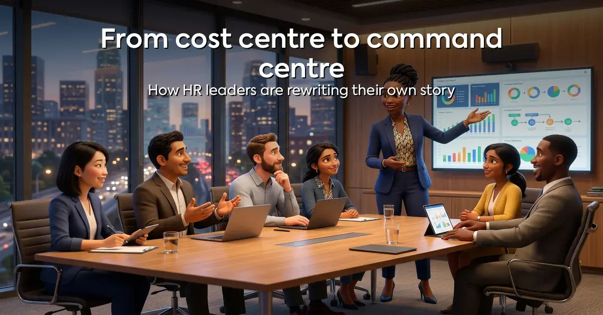 From cost centre to command centre: how HR leaders are rewriting their own story