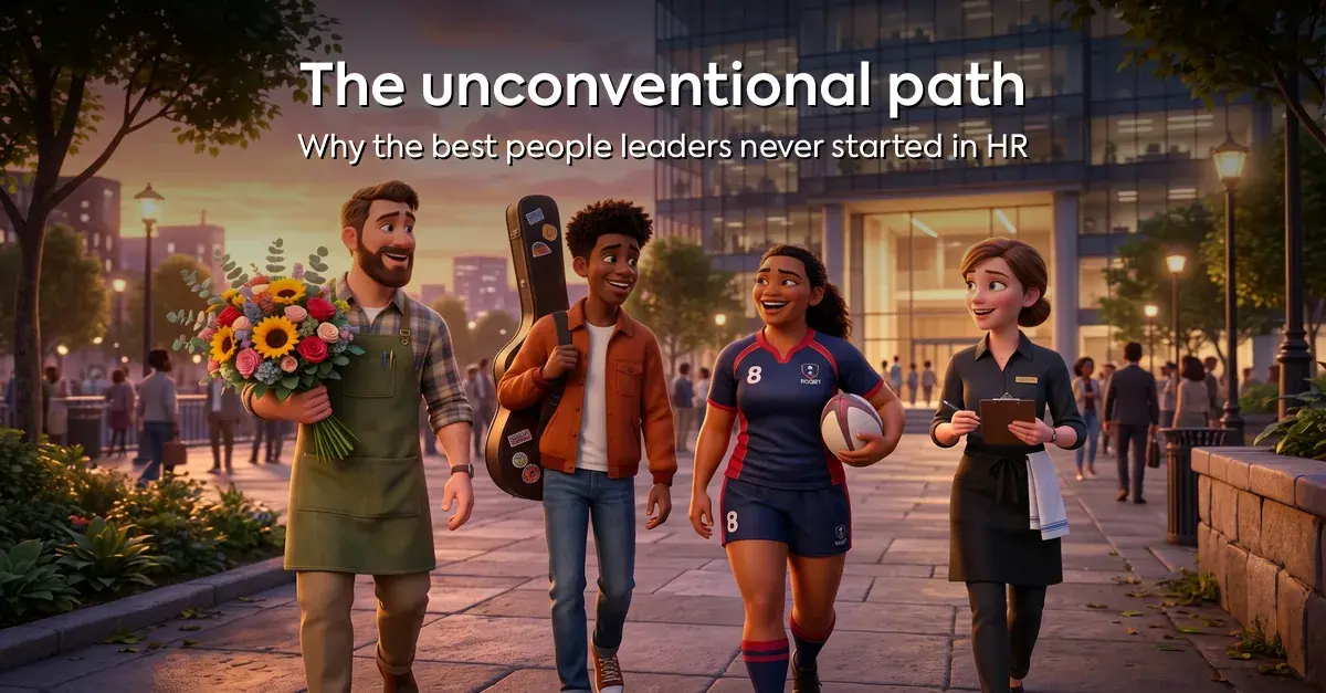The unconventional path (and why the best people leaders never started in HR)